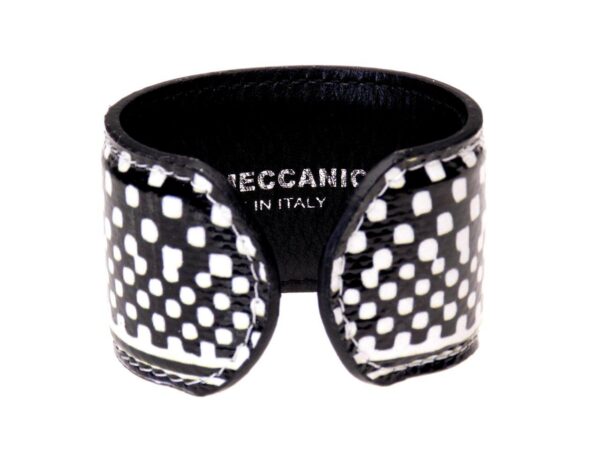 WOMAN BRACELET BLACK AND WHITE AFRO FANTASY. - Paul Meccanico