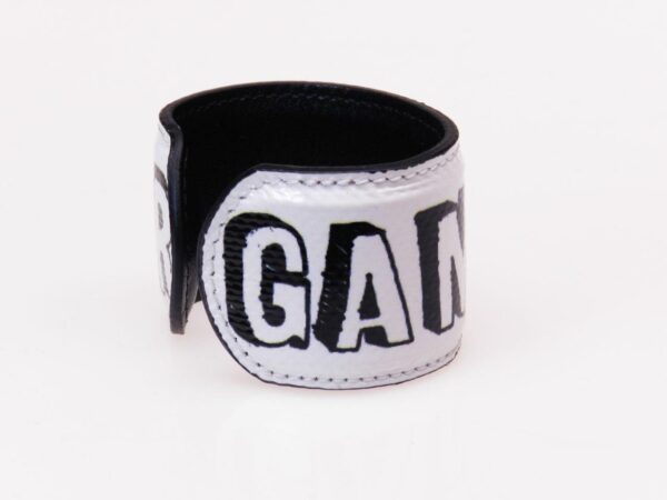 WOMAN BRACELET BLACK AND WHITE COLOURS "GAME OVER". - Paul Meccanico