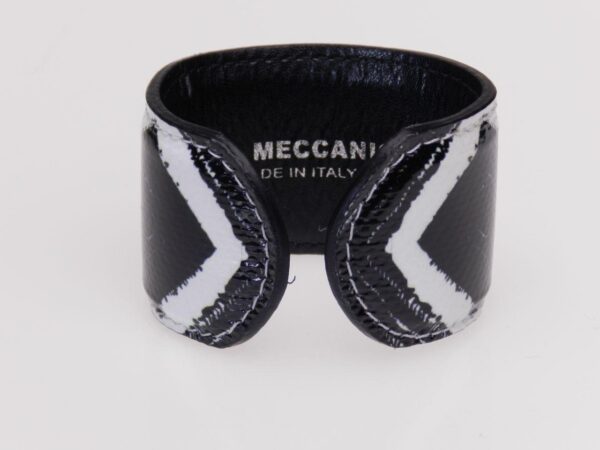 WOMAN BRACELET BLACK AND WHITE ETHNIC FANTASY. - Paul Meccanico
