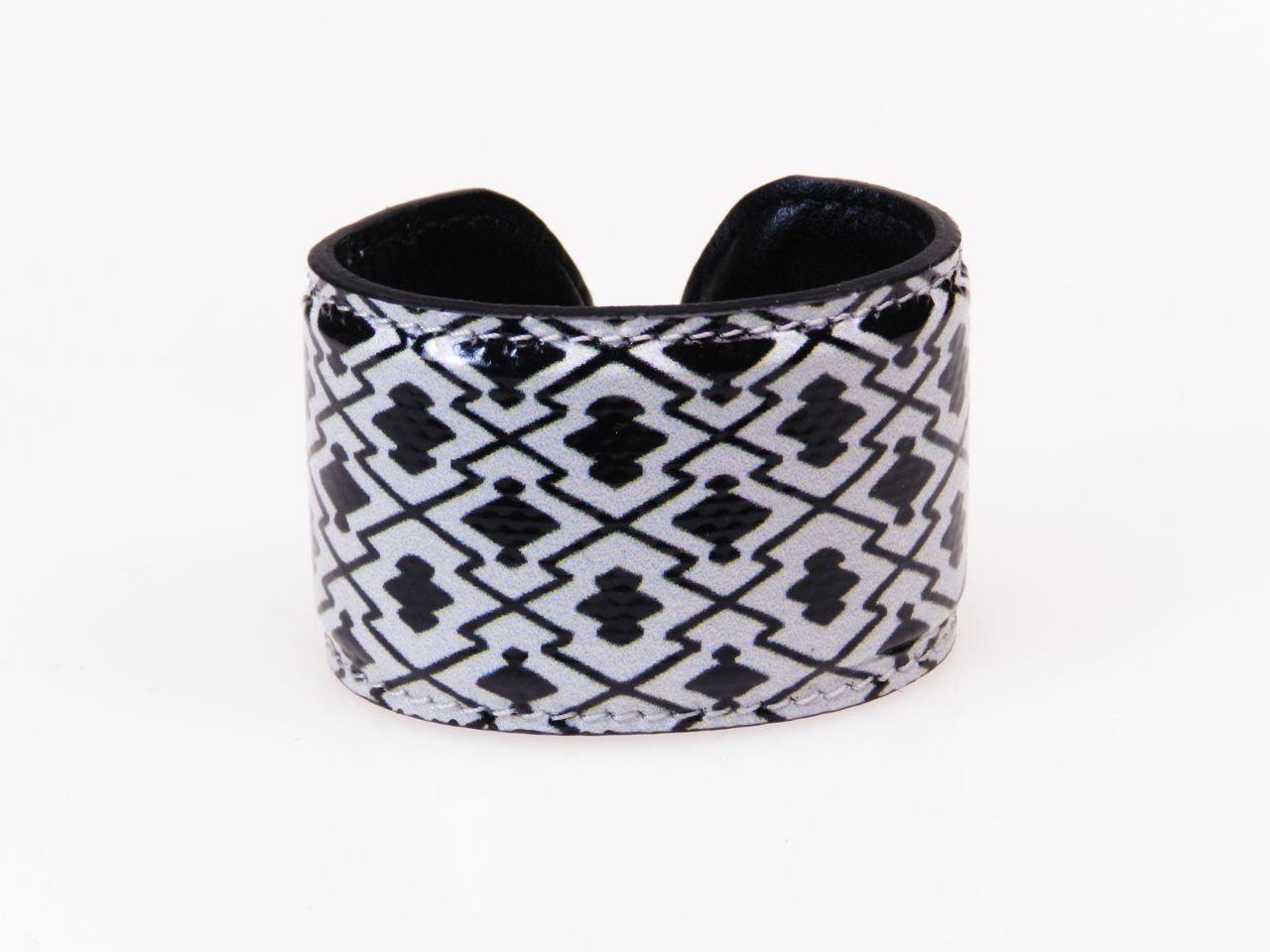 WOMAN BRACELET BLACK AND WHITE. - Limited Edition Paul Meccanico