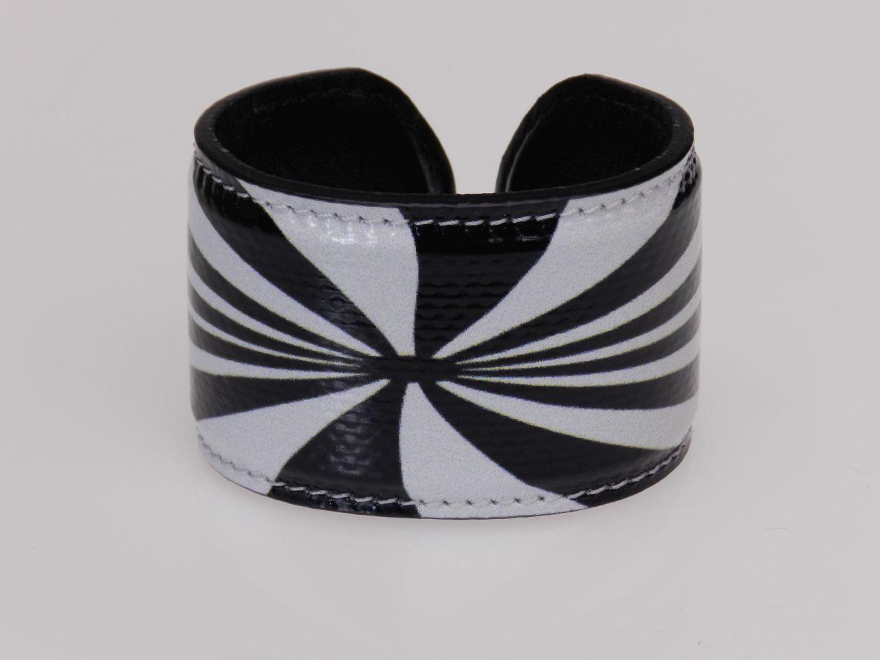 WOMAN BRACELET BLACK AND WHITE. - Paul Meccanico