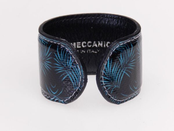 WOMAN BRACELET BLACK COLOUR PALM FANTASY. - Paul Meccanico