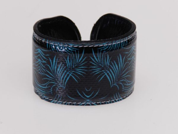 WOMAN BRACELET BLACK COLOUR PALM FANTASY. - Paul Meccanico