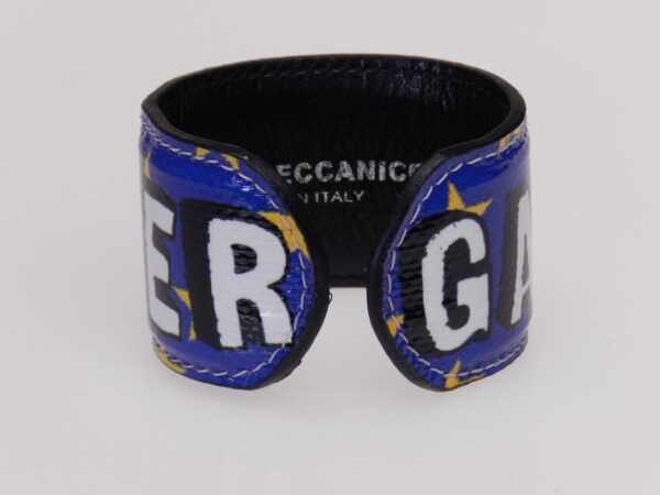 WOMAN BRACELET BLUE WITH YELLOW STARS. - Limited Edition Paul Meccanico