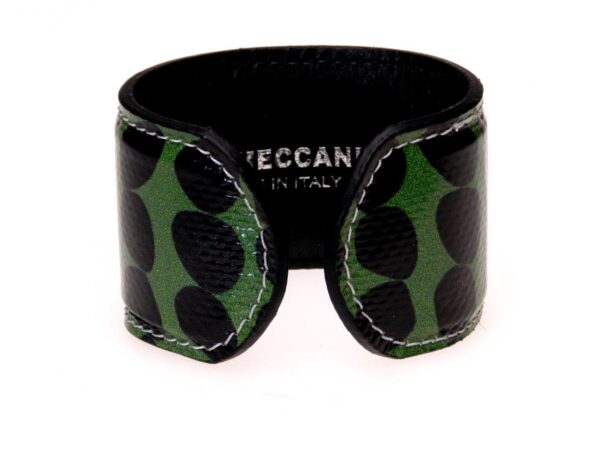 WOMAN BRACELET DARK GREEN COLOUR AFRO FANTASY. - Limited Edition Paul Meccanico
