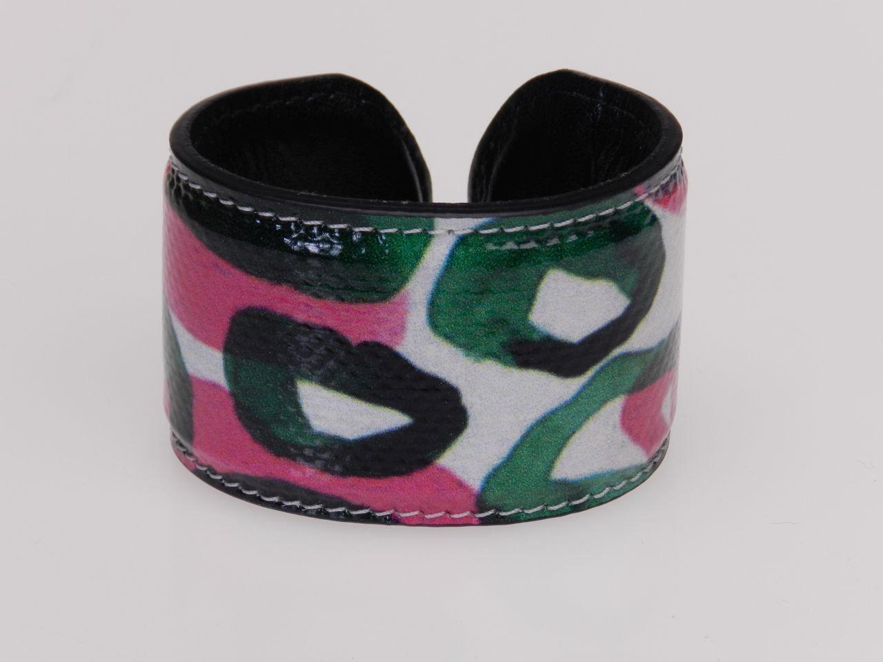 WOMAN BRACELET MULTICOLOR ABSTRACT FANTASY. - Paul Meccanico