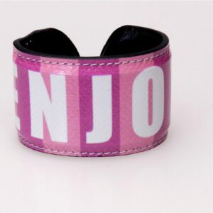 WOMAN BRACELET PINK COLOUR "ENJOY" - Limited Edition Paul Meccanico