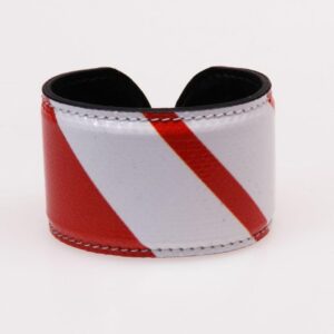 WOMAN BRACELET RED AND WHITE COLOURS. - Limited Edition Paul Meccanico