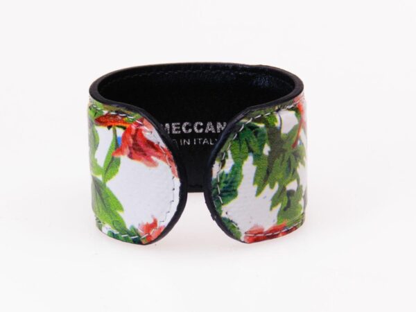 WOMAN BRACELET WHITE COLOUR FLORAL FANTASY. - Paul Meccanico