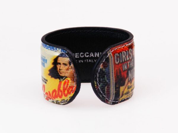 WOMAN BRACELET WITH CINEMA PRINT. - Paul Meccanico