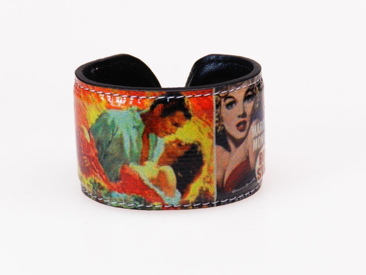 WOMAN BRACELET WITH CINEMA PRINT. - Paul Meccanico