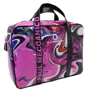 WOMAN BRIEFCASE DYE FANTASY. KART MODEL MADE OF LORRY TARPAULIN. - Limited Edition Paul Meccanico
