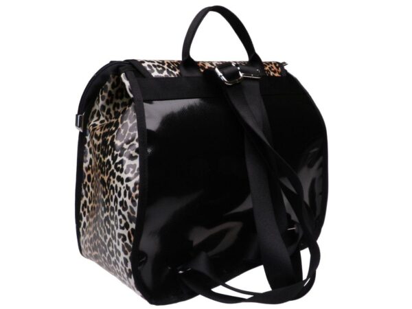 WOMAN'S BACKPACK ANIMALIER FANTASY. PULP MODEL MADE OF SOFT SYNTETHIC LEATHER. - Limited Edition Paul Meccanico