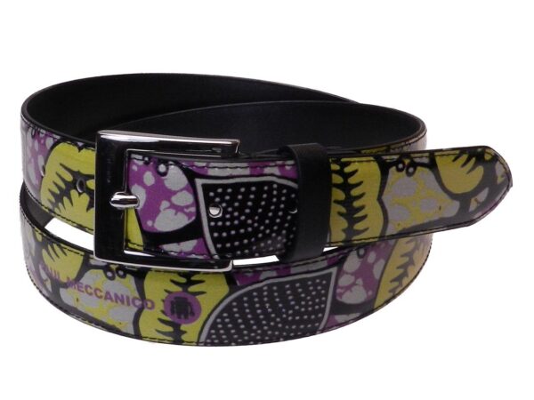 WOMAN'S BELT AFRO FANTASY MADE OF LORRY TARPAULIN - Unique Pieces Paul Meccanico