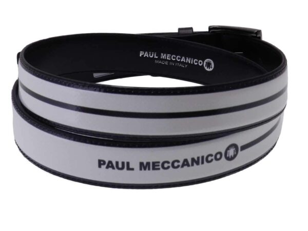 WOMAN'S BELT BLACK AND WHITE COLOURS. - Paul Meccanico