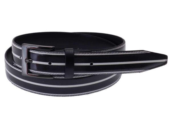 WOMAN'S BELT BLACK AND WHITE COLOURS. - Paul Meccanico