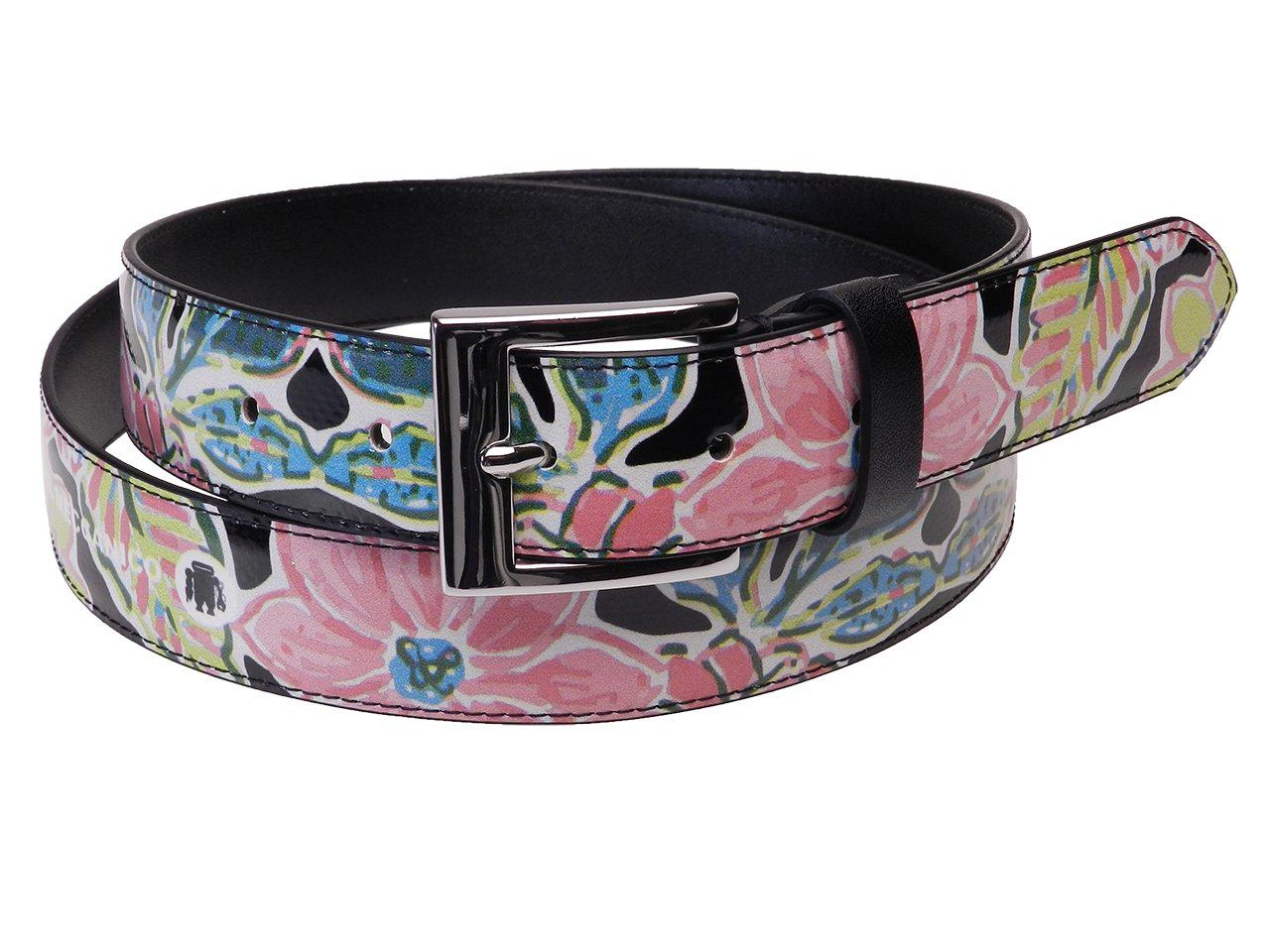 WOMAN'S BELT FLORAL FANTASY MADE OF LORRY TARPAULIN - Paul Meccanico