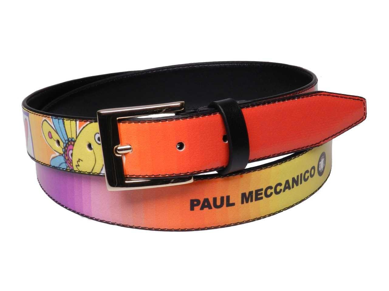 WOMAN'S BELT MULTICOLOR MEXICAN STYLE MADE OF LORRY TARPAULIN. - Paul Meccanico