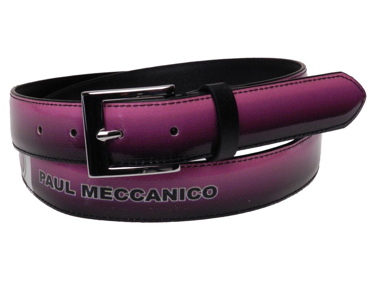 WOMAN'S FUCSIA BELT PAUL MECCANICO SHADED FANTASY MADE OF LORRY TARPAULIN - Unique Pieces Paul Meccanico