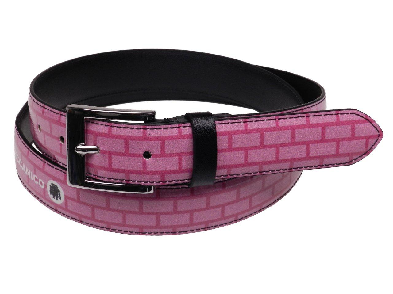 WOMAN'S PINK BELT PAUL MECCANICO MADE OF LORRY TARPAULIN - Unique Pieces Paul Meccanico